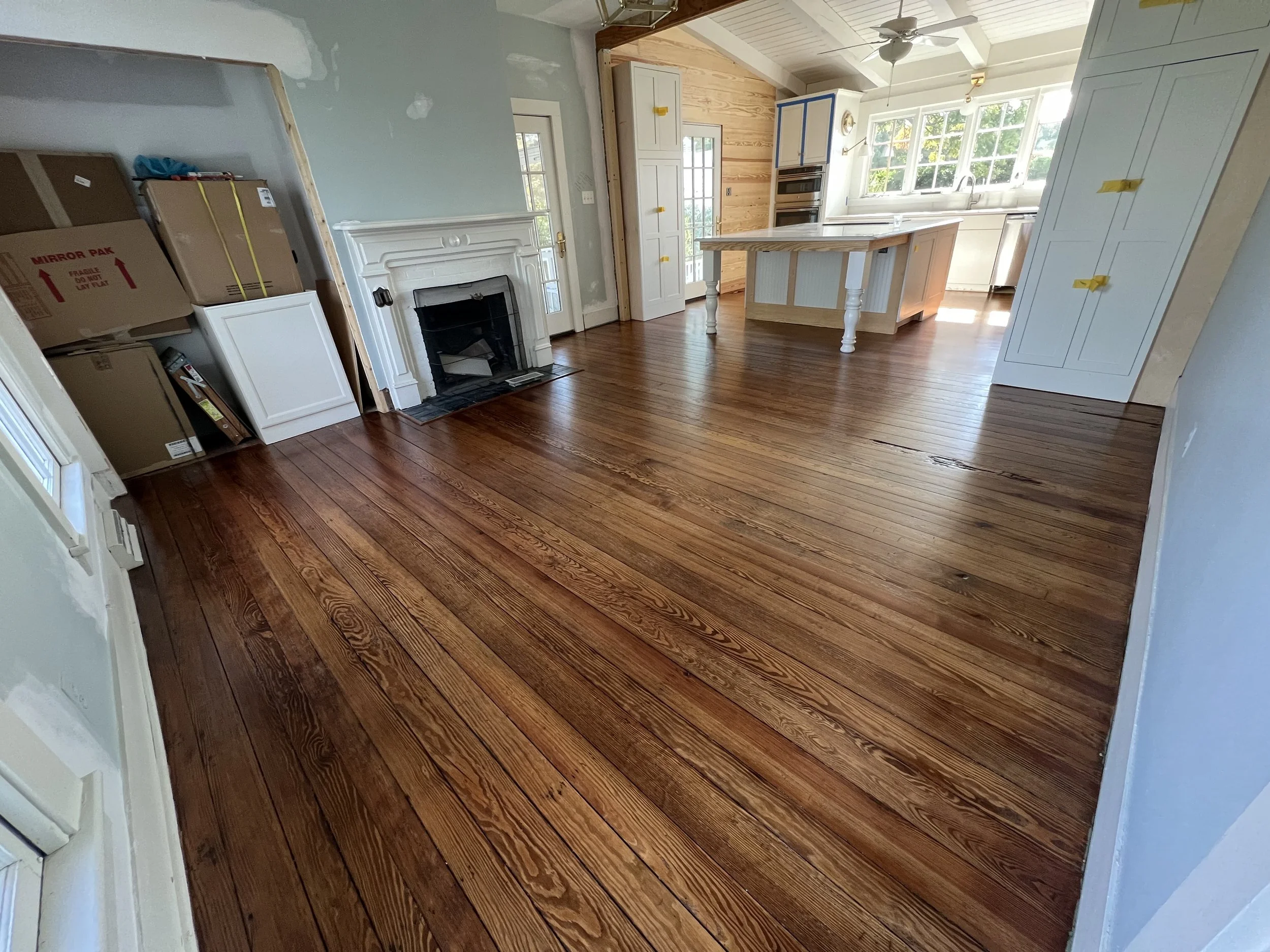 Kitchen renovation at Fitchetts Wharf