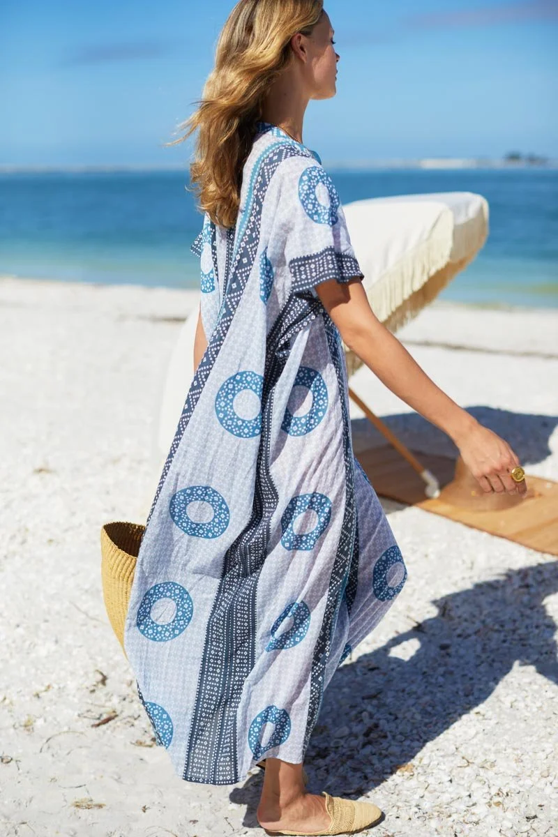 Emerson Fry Cerulean Caftan