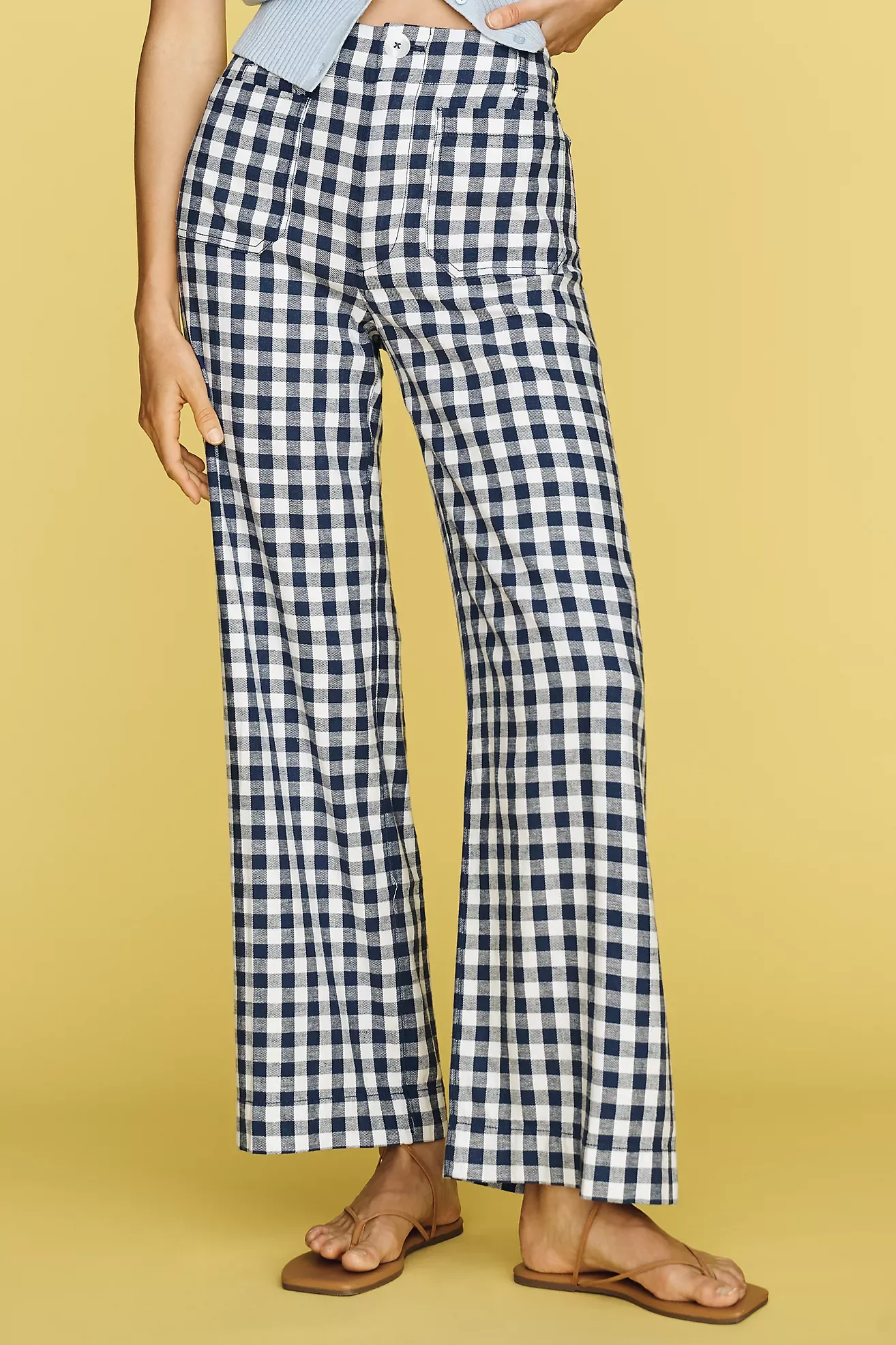 Colette Striped Linen Pant