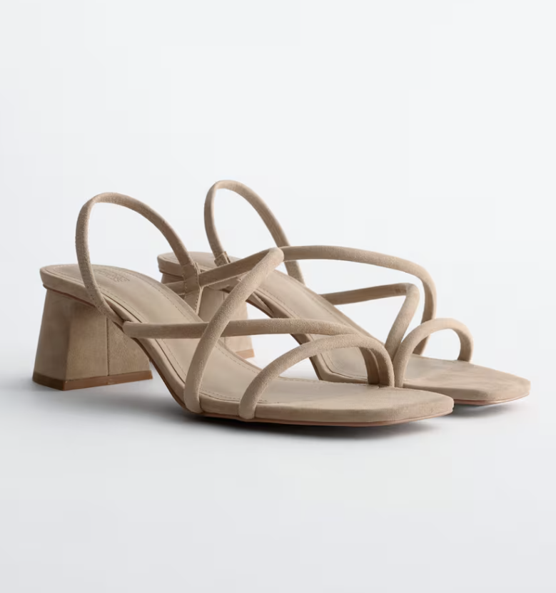 & Other Stories Block Heel Sandal