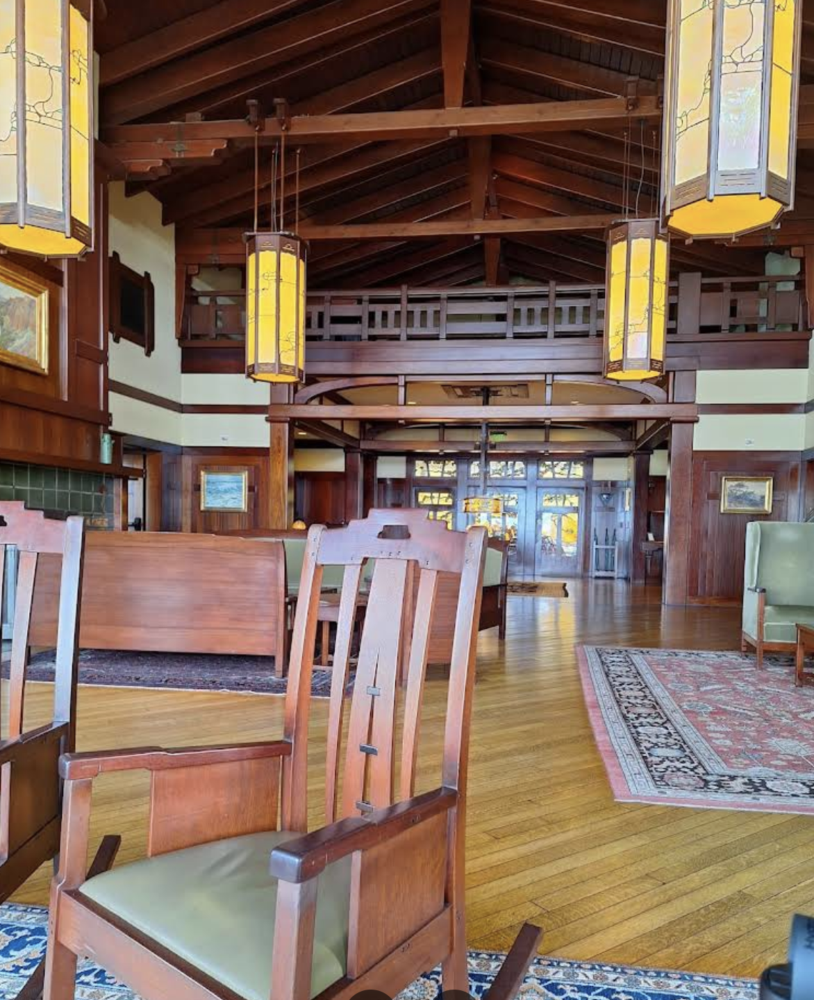 Lobby at the Lodge at Torrey Pines