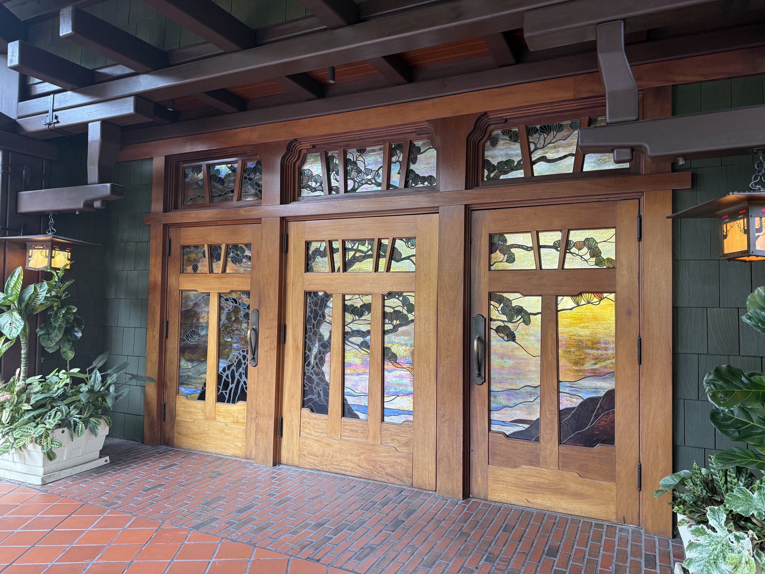 Front Doors at Lodge at Torrey Pines