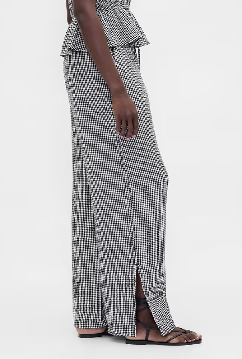 Gap Cotton Gauze Easy Split hem Pant