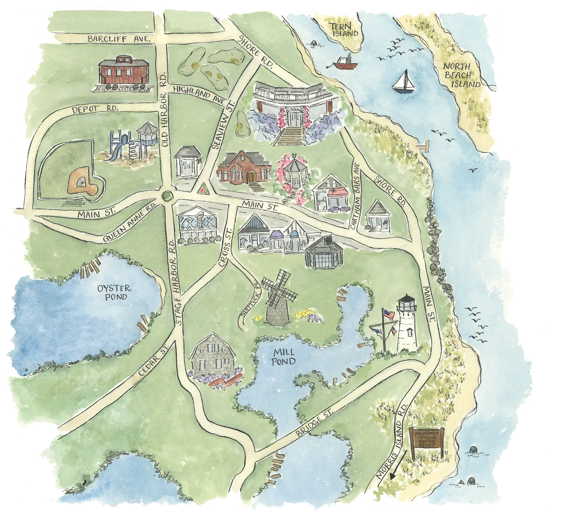 Chatham Bars Inn map