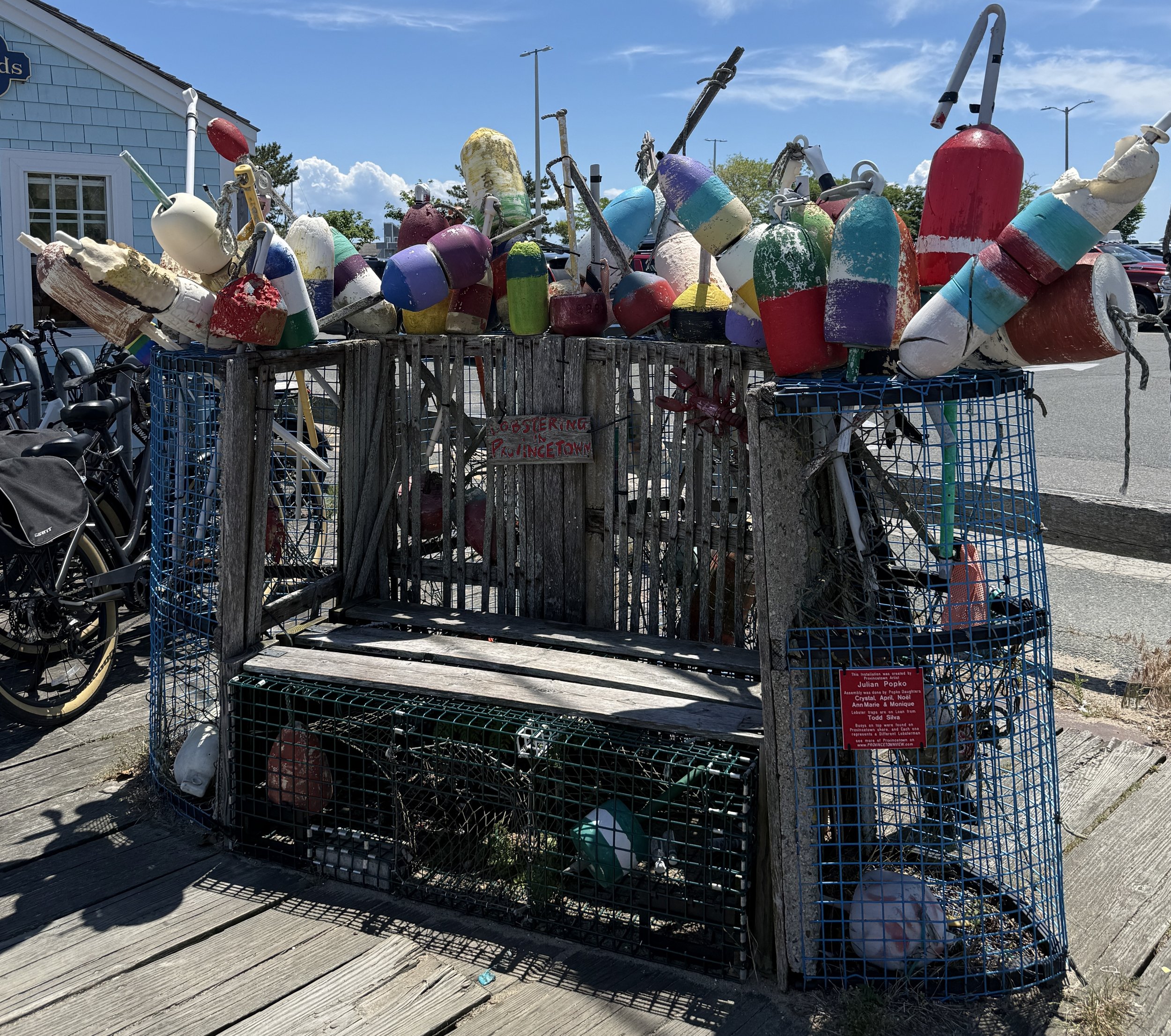 Provincetown Bench on the pier
