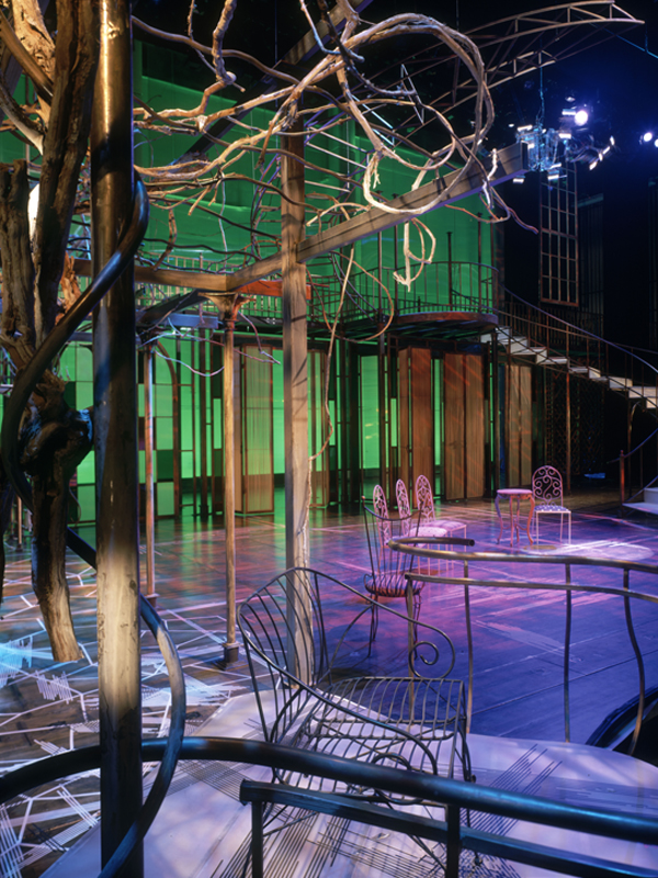 Regina, 2005, Blitzstein's "Regina" Theater Production, Bard College, Richard B. Fischer Center, Judy Pfaff, Set Designer.