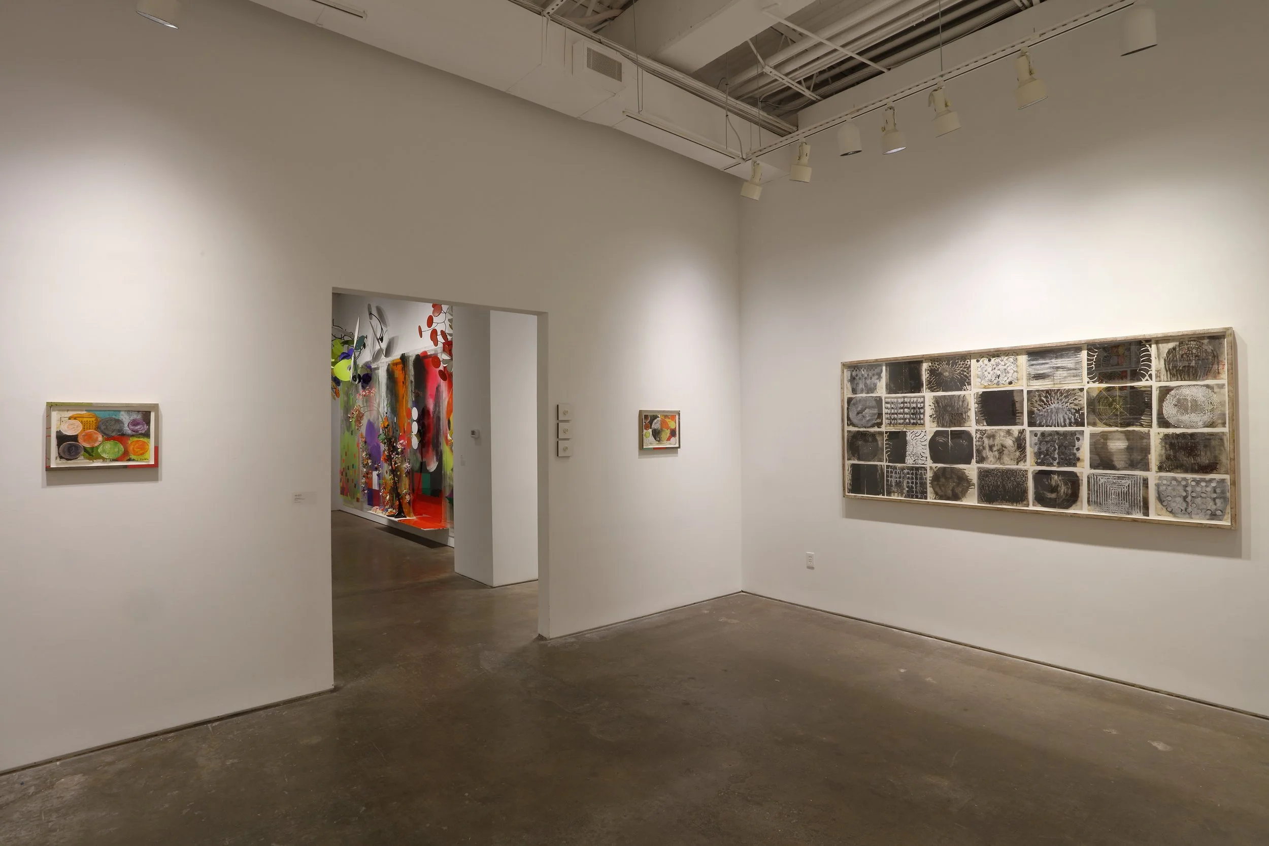 Installation view, A Walk in the Park at Johnson Lowe Gallery