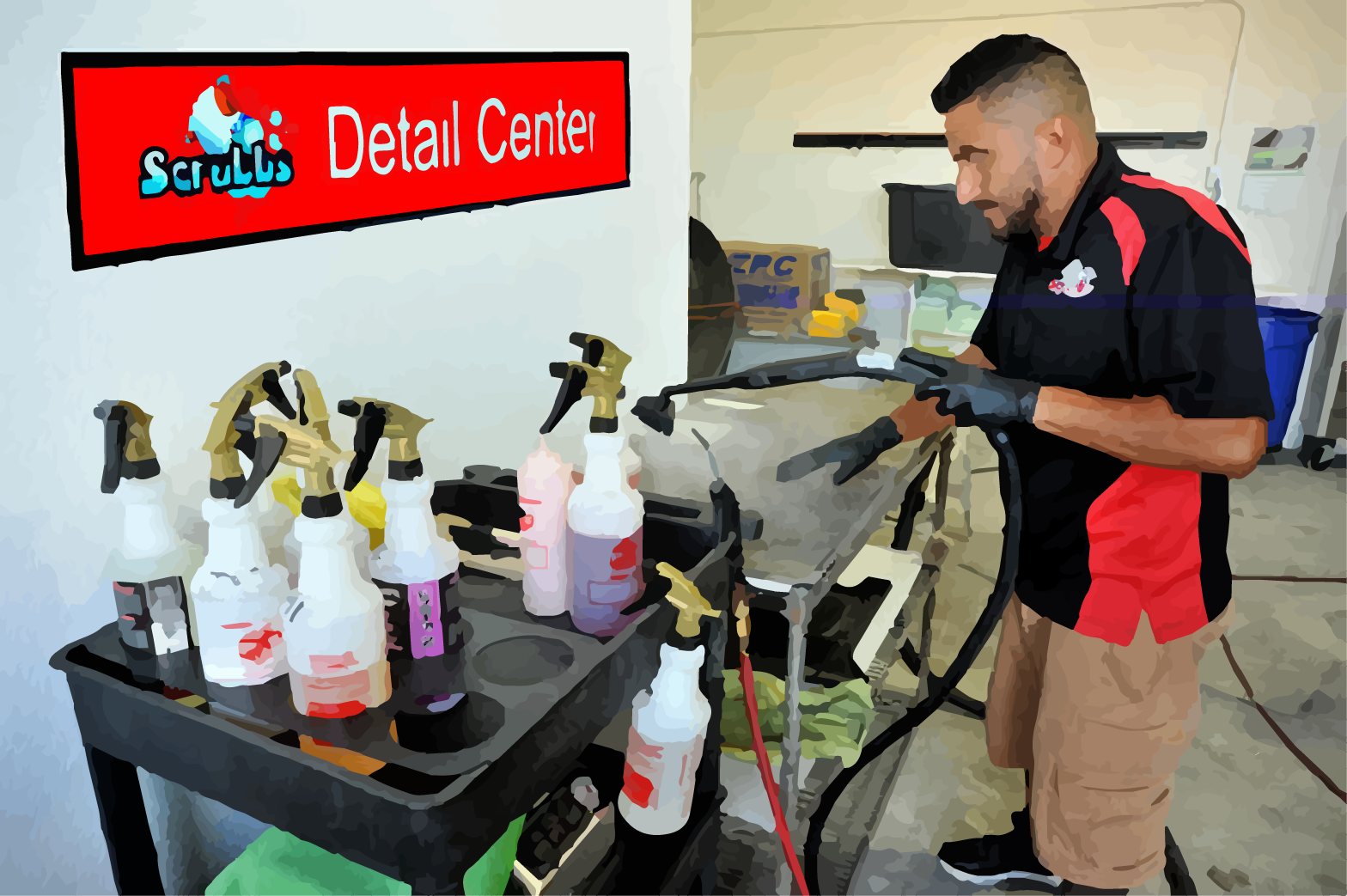 Detailing and Express Cleaning — Scrubbs Car Wash and Detail Center