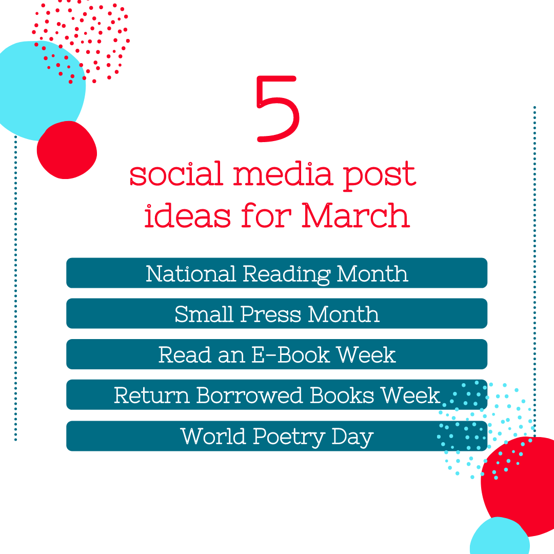 March Social Media Ideas 