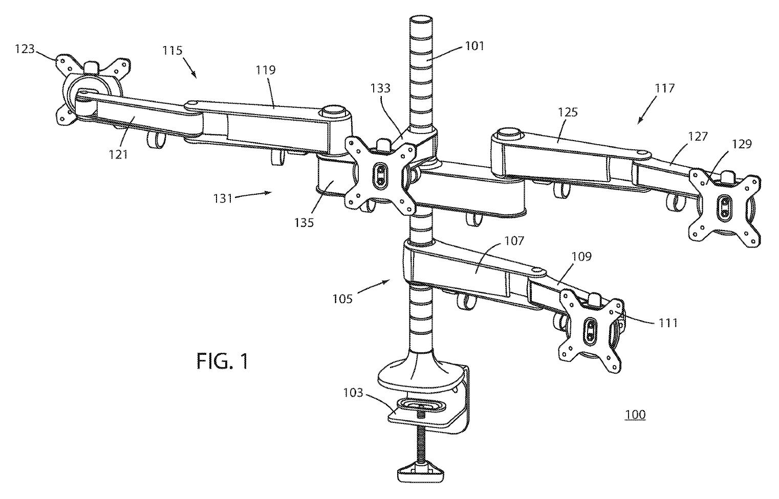 Creative Engineering — Height Adjustable Monitor Arm Mounting Assembly