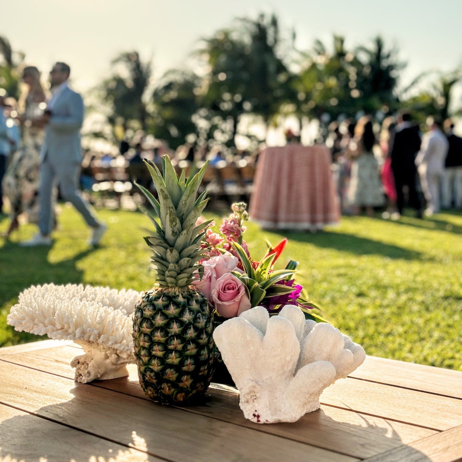 Bahamas Wedding Tip #6 : When In The Bahamas...☀️🦜

Embrace the tropical beauty of The Bahamas with your wedding decor and theme. Think lush greenery, seashells, and vibrant local blooms to create an unforgettable  atmosphere.
.
.
.
.
.
.
.
.
#weddi