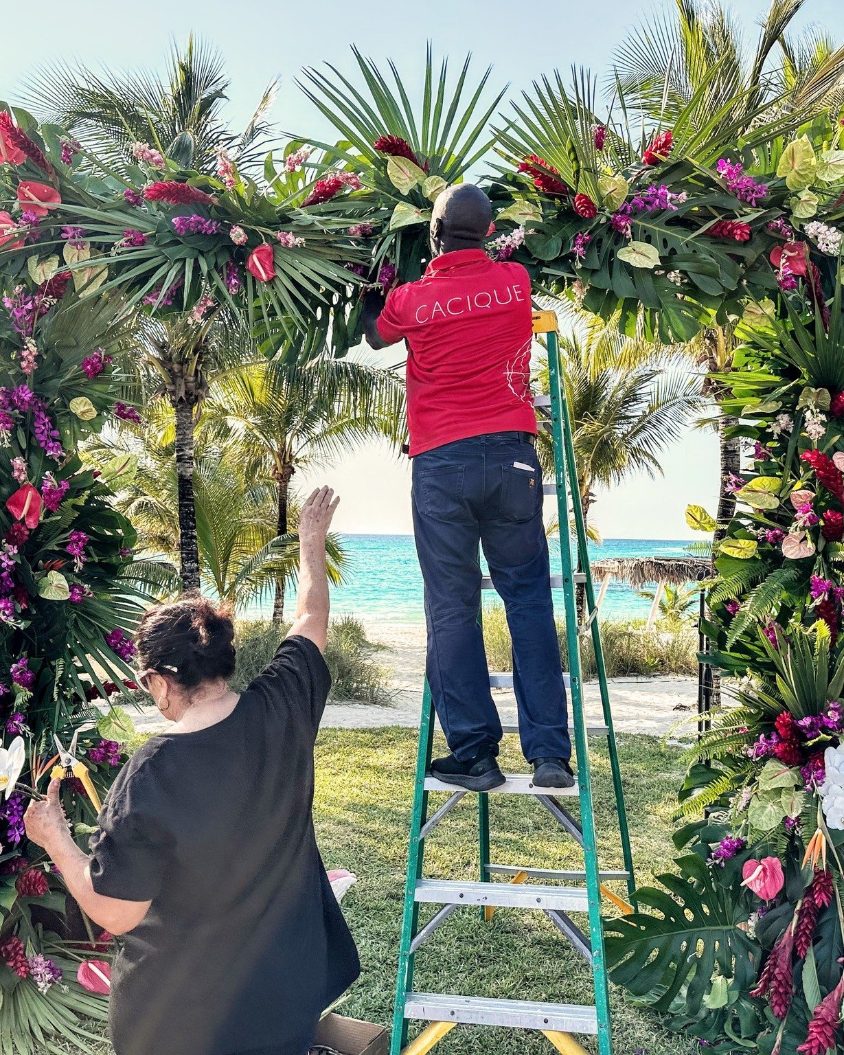 This Thanksgiving, our hearts are with the team who makes every wedding feel effortless.
Our Weddings by Cacique crew leads with passion, pride, and real care in every detail- and we&rsquo;re lucky to do what we do beside them.
As we step into a seas