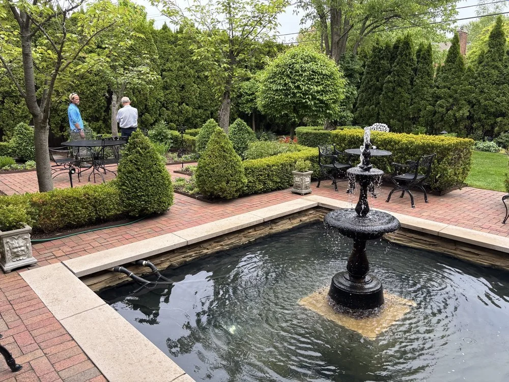 New Orleans Creole Garden Design Grosse Pointe Park Michigan