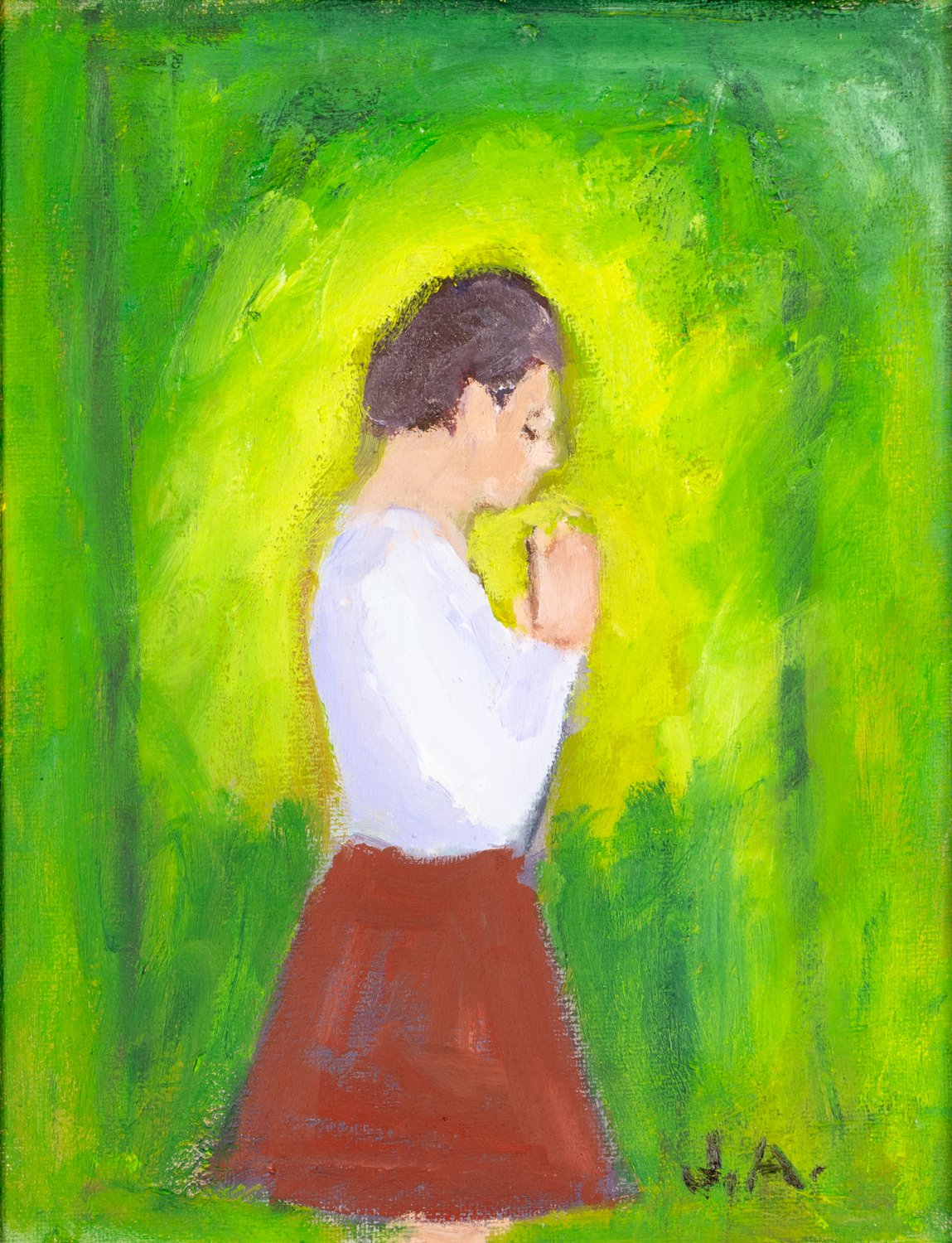 Prayer in the Forest