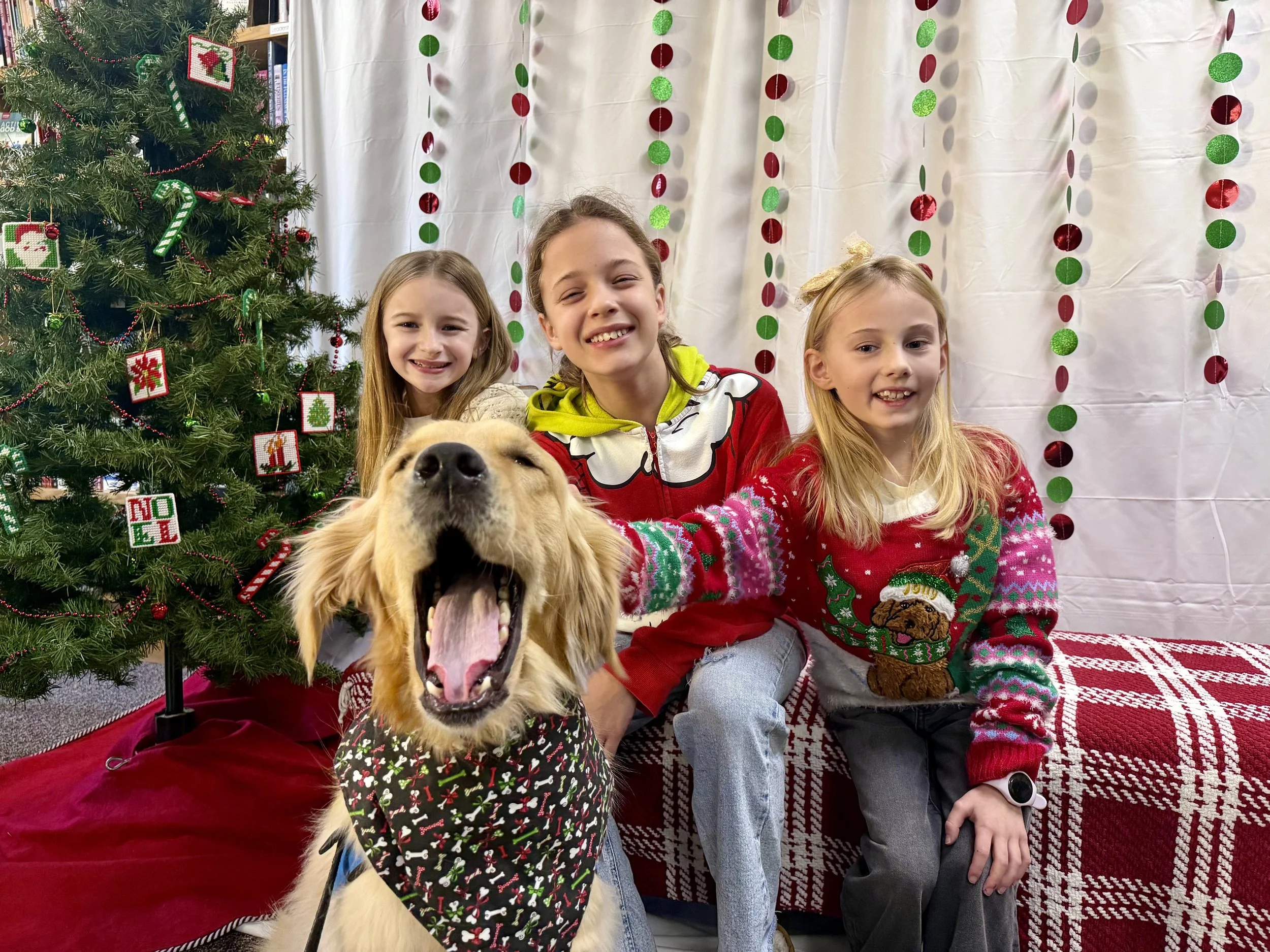 Ugly Sweater Weekend, December 20-21
What a smile, Shadrach!