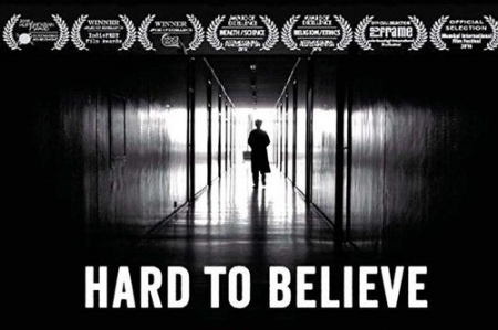 Poster of “Hard to Believe” (from the film's official web site).
