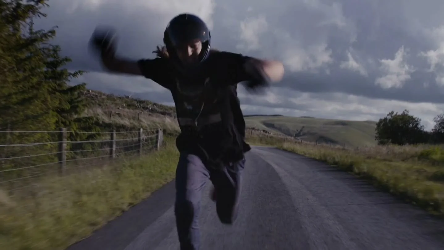 The thrill of living in the moment is captured beautifully in this short.

We are what we do, the actions we take, the decisions we make. 
How we treat those closest to us is the measure of who we are.

But to live in the instant, to feel the wind bi