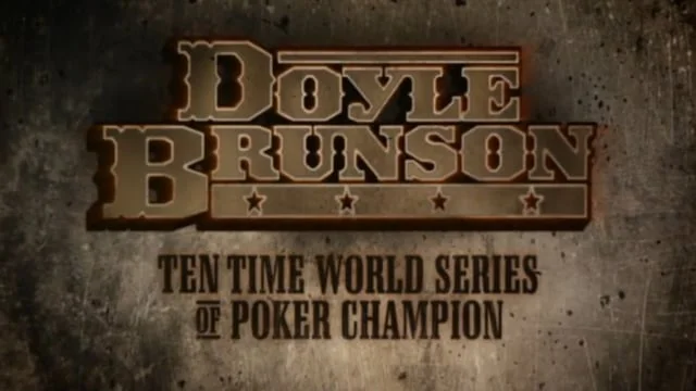 Doyle Brunson 10x World Series Champ