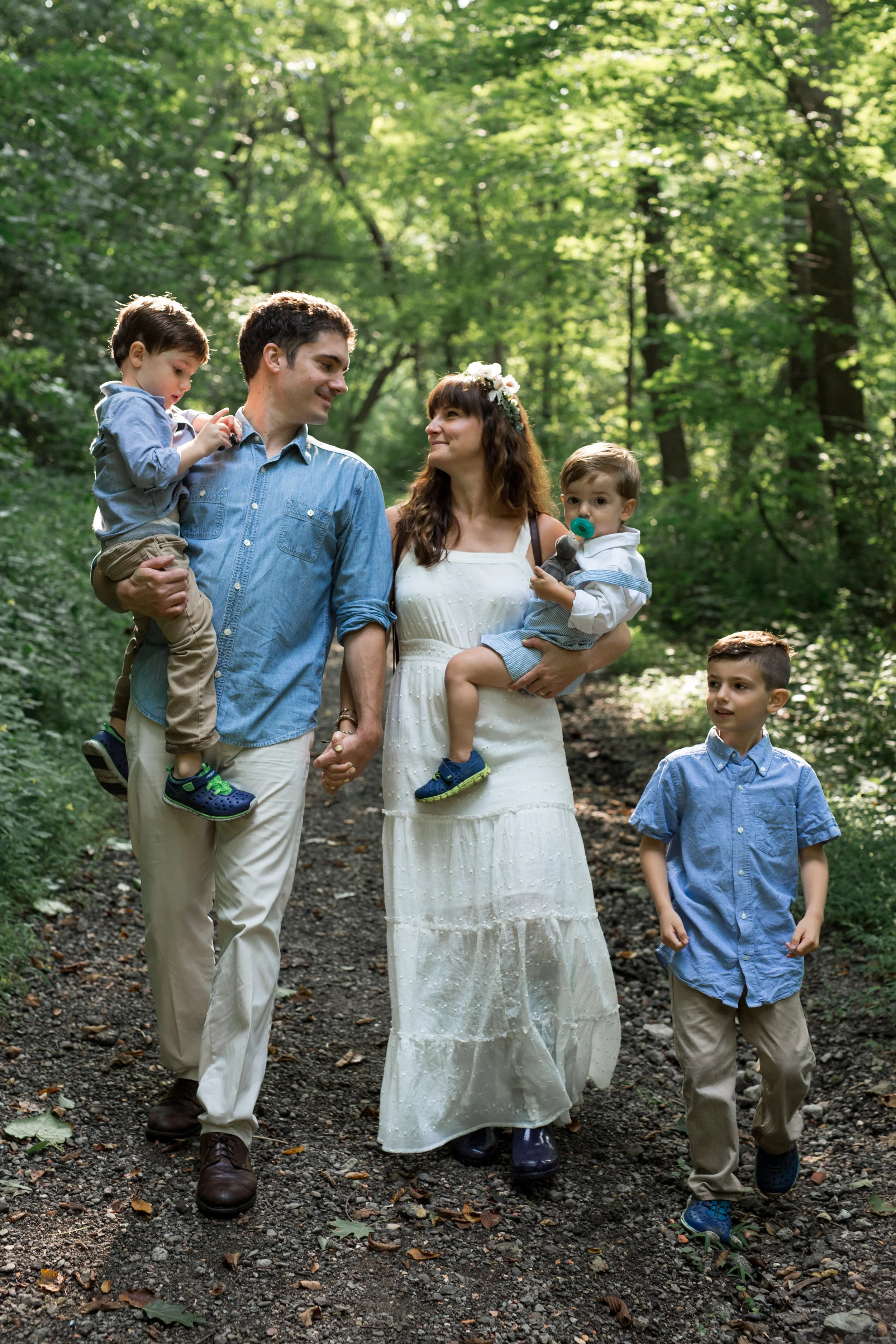 A Family Hike in the Woods {Pittsburgh Family Photography}