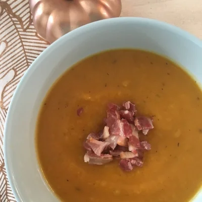 Butternut Squash and Leek Soup