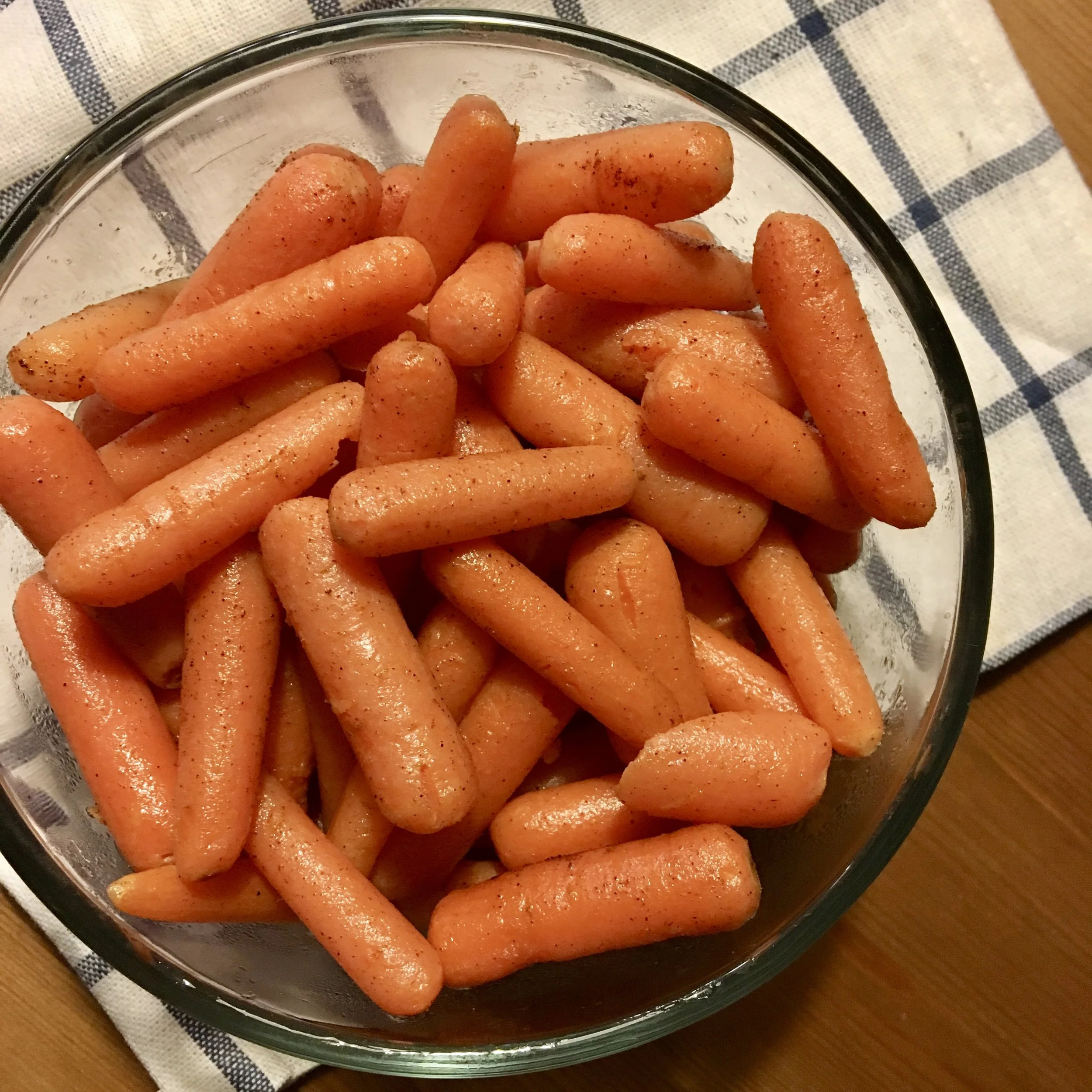 Cinnamon Sugar Carrots
