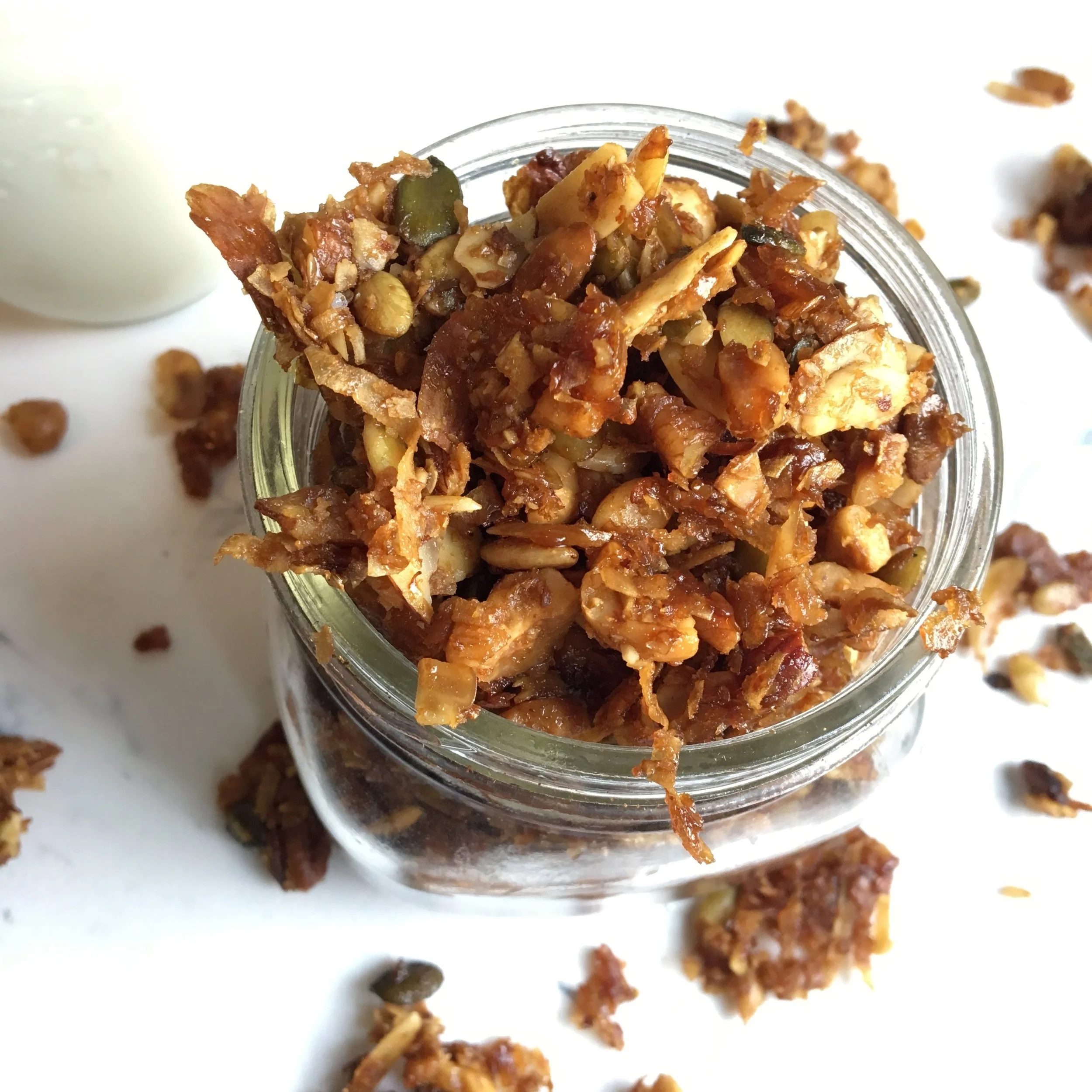 Butter Toffee Chewy Grain Free Granola
