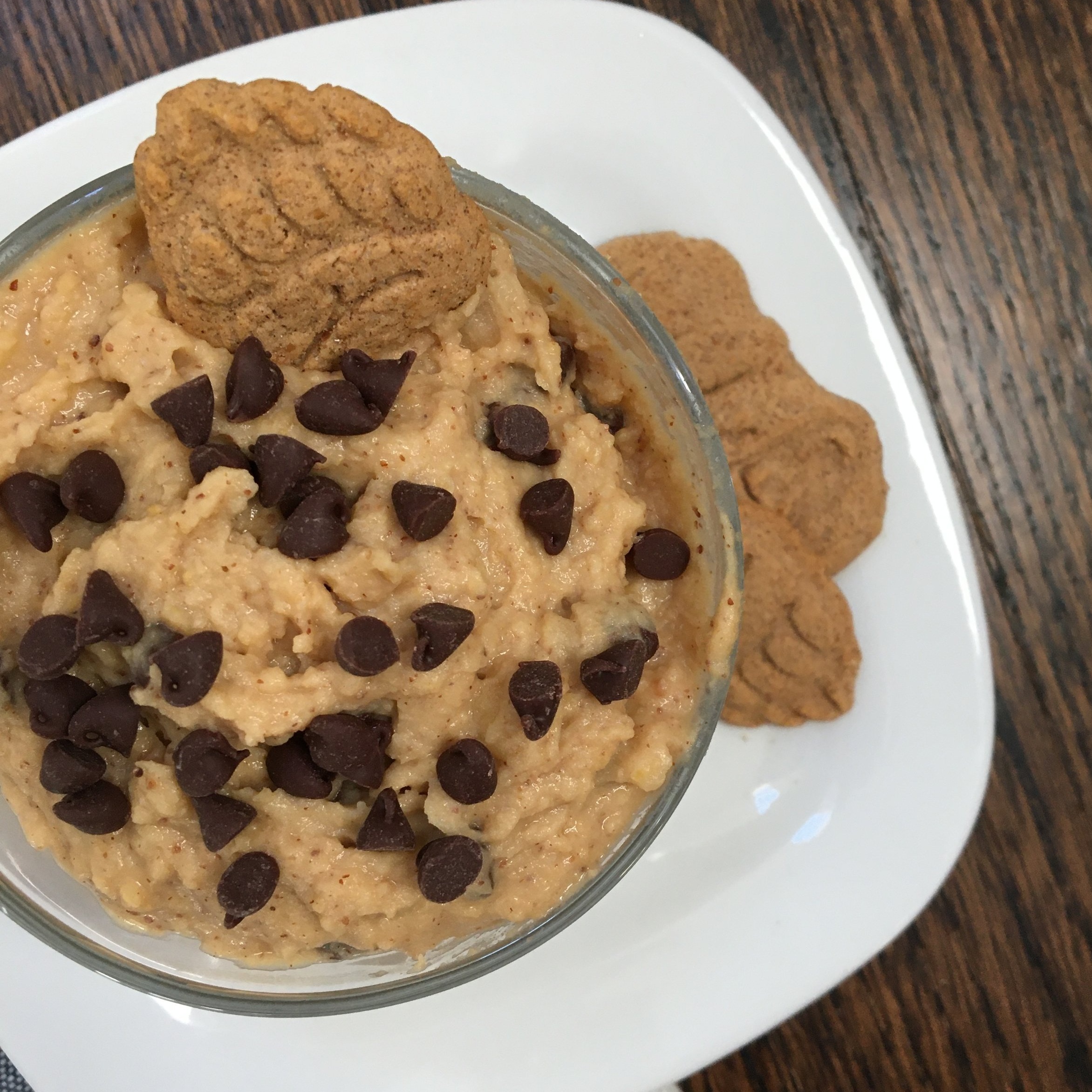 Chocolate Chip Cookie Dough Hummus