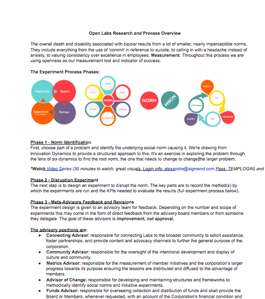 Research Report for Summit facilitation team