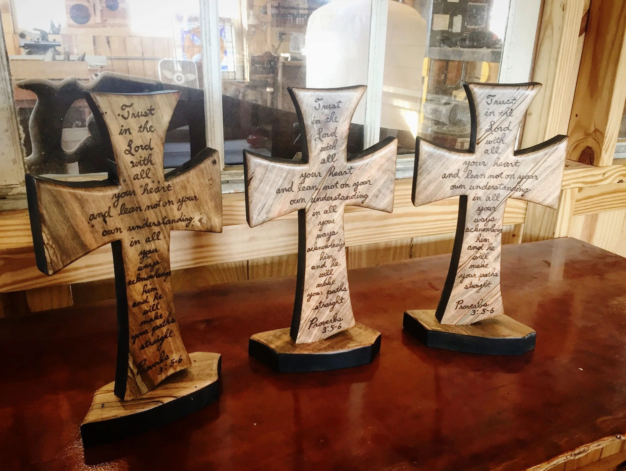 Proverbs 3 Scripture Cross — DivineCrosses®