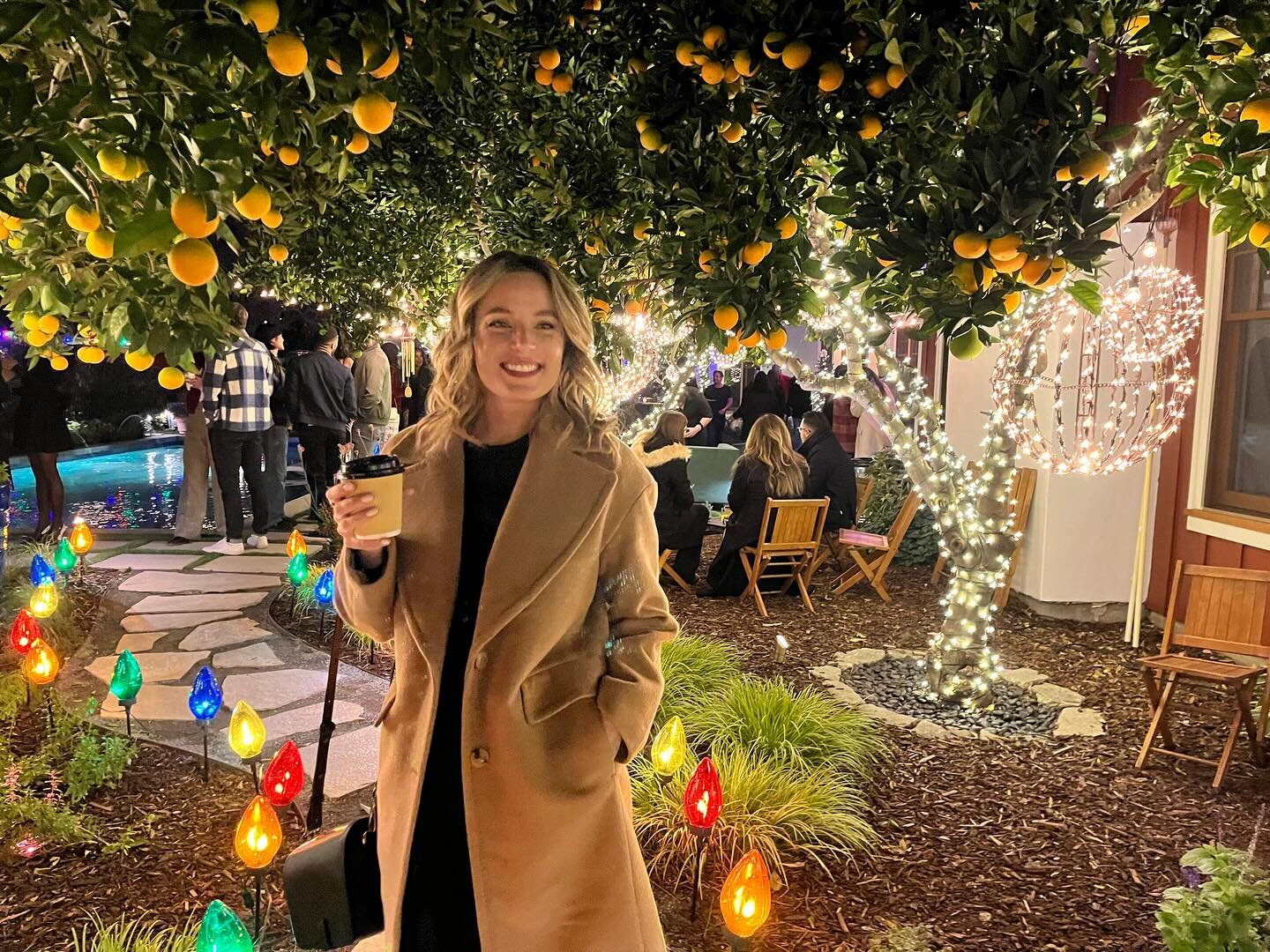 Smiling because I snuck a shot of whiskey into my hot cocoa and you didn&rsquo;t even notice. 🍊