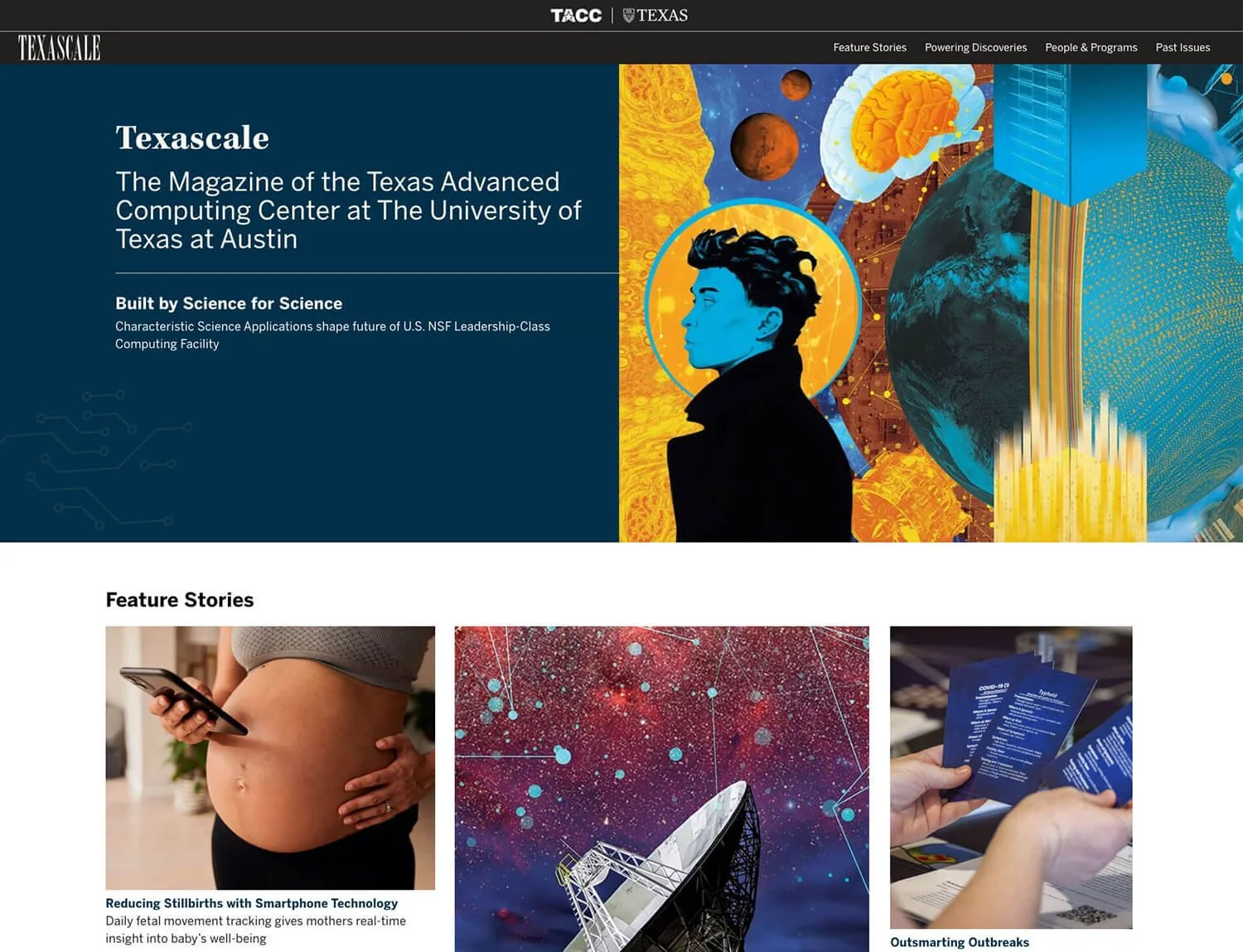 TEXASCALE Website Redesign