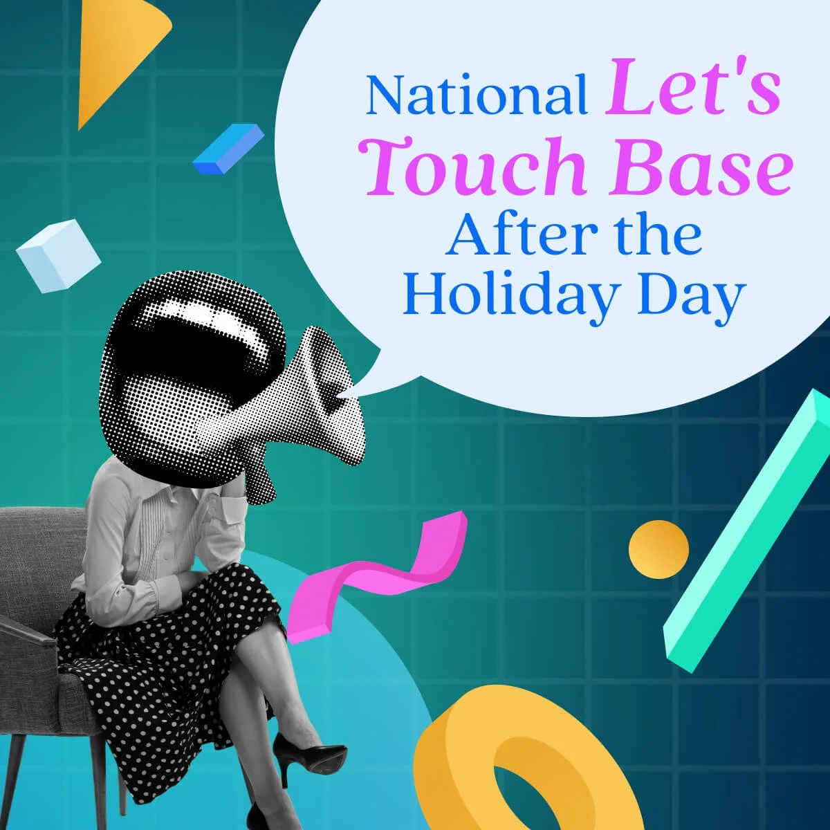 lets touch base Social Media graphic