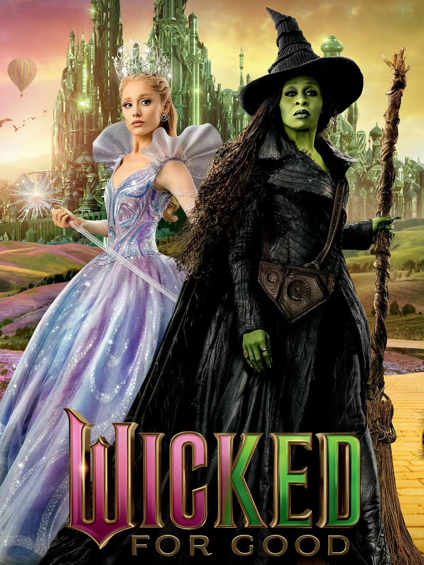 WE'VE GOT A WICKED SECRET JUST FOR YOU...

Win a pair of tickets to the premiere of Wicked: For Good in JHB on Sunday 16 November 🎟 

Step into a world of emerald glamour and untold stories - where good and wicked intertwine and the only real questi