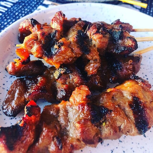 For a taste of Bangkok in South London, try our delicious Moo Ping pork skewers 🥡

#food #foods #foodie #foody #taste #tasty #eat #eats #eatlondon #foodstagram #foodporn #thaifood #thailand #london #londonblog #swlondon #selondon #londonfood #foodlo