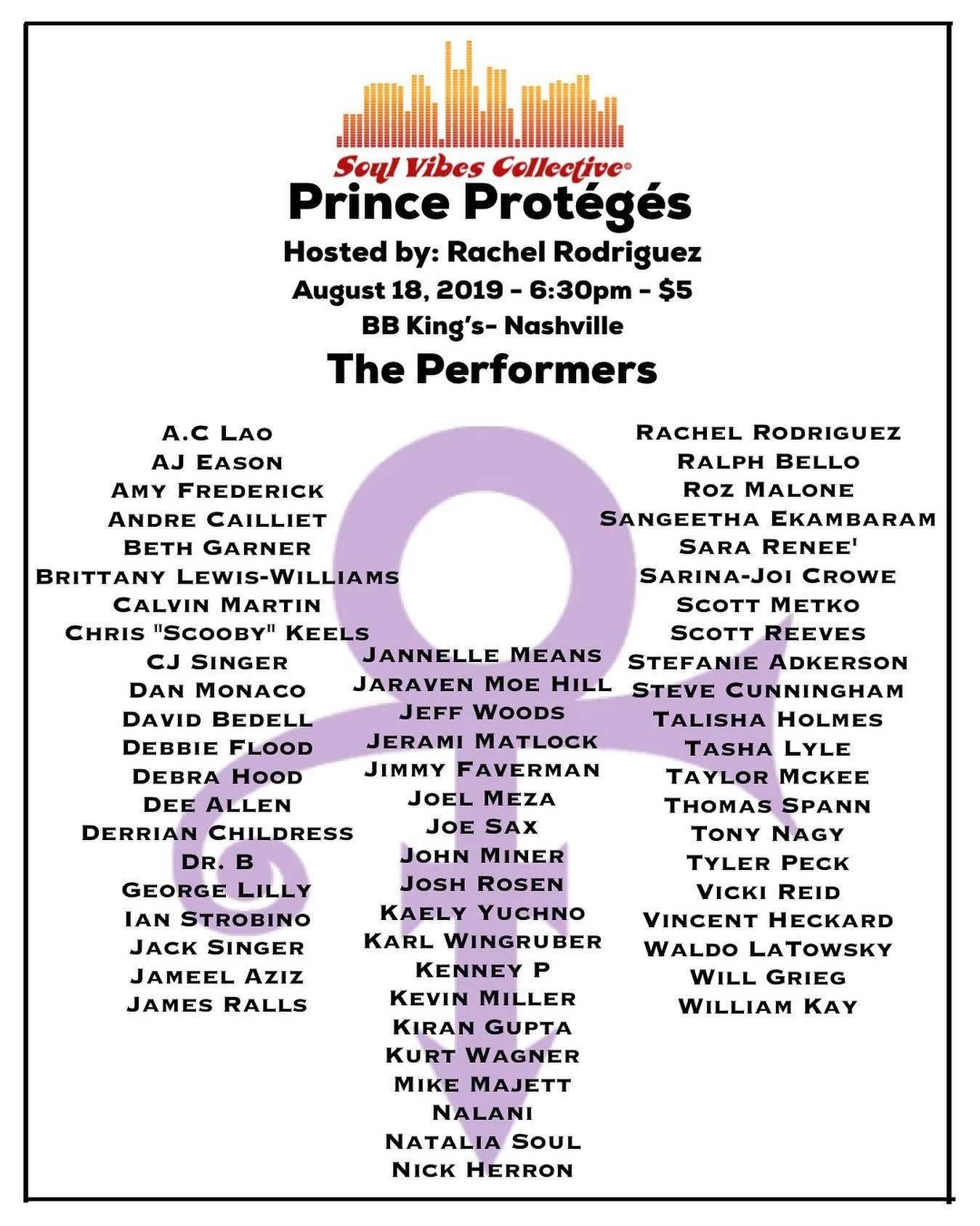 Soul Vibes Collective presents: Prince Proteges 