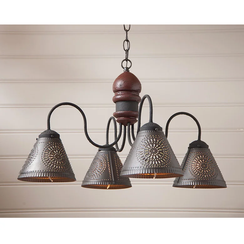 IT-9184TPLR-Cambridge Wood Chandelier in Americana Red.jpg