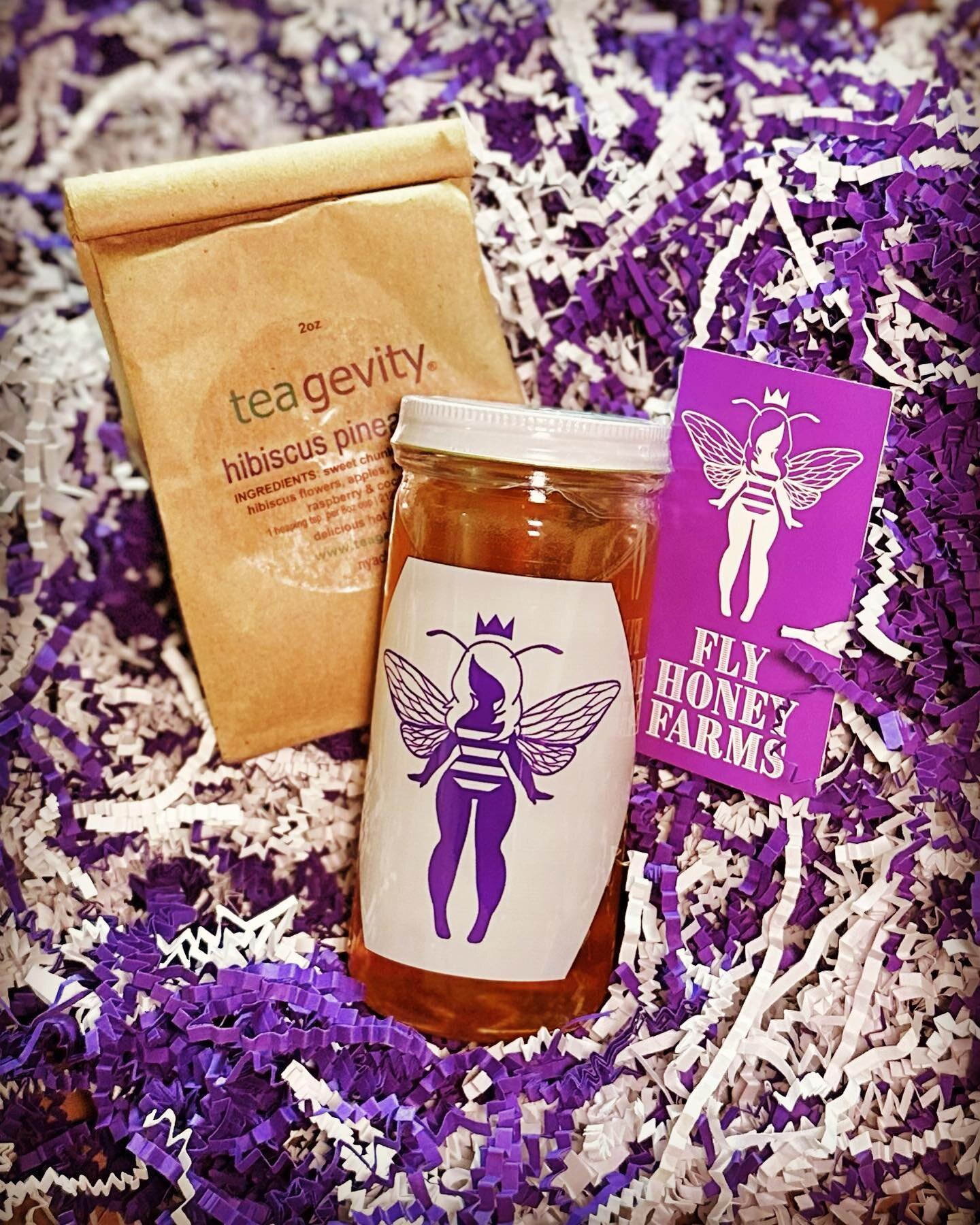 MAJOR KEY&hellip; Honey &amp; Tea! Its that simple. 
One of our upcoming / refreshed Holiday offerings! Proud to partner with another local maven in the family over at @teagevity out of Rockland. We collab RIGHT. See ya&rsquo;ll when we throw these o