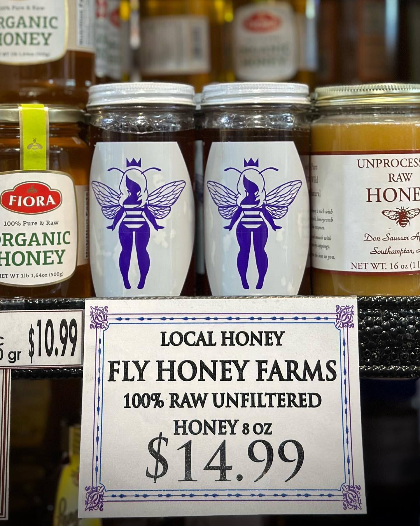 OUR FIRST SUPERMARKET PLACEMENT! You can find our honey on shelf in @oldworldfoodmarket in Nyack thanks to our recent in-store &ldquo;samples and smiles&rdquo; session over there! We do our best to stand out amongst the rest of the peeps out there on