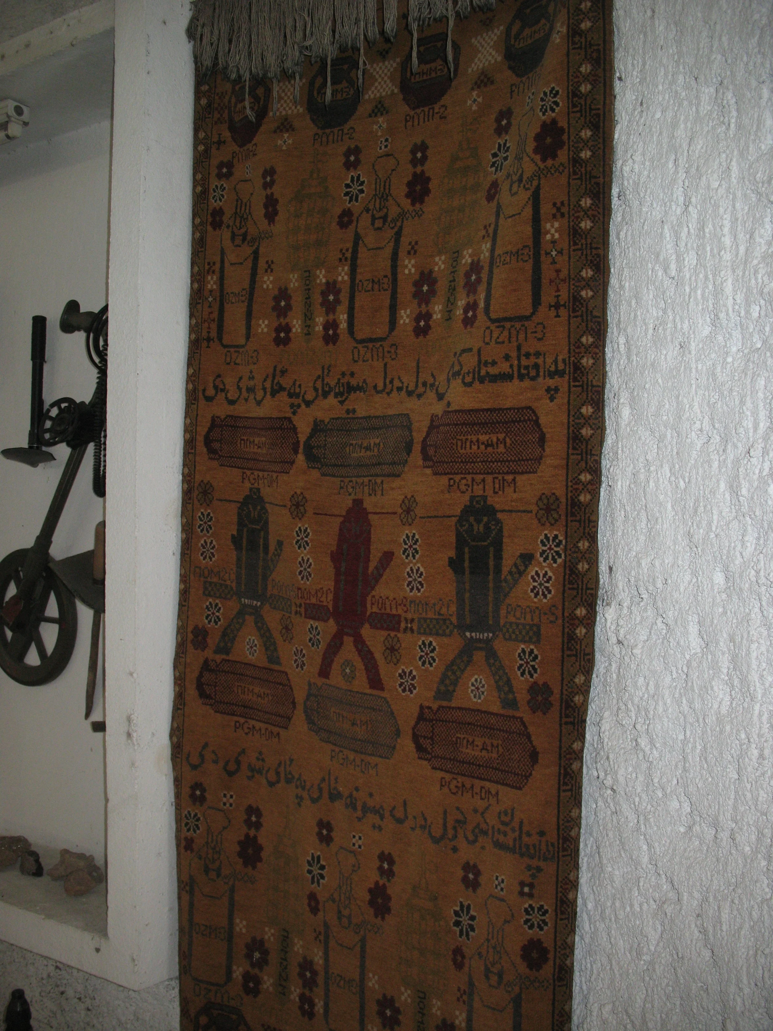 Terrorist Rugs Remnants of War — Pace e Bene Nonviolence Service