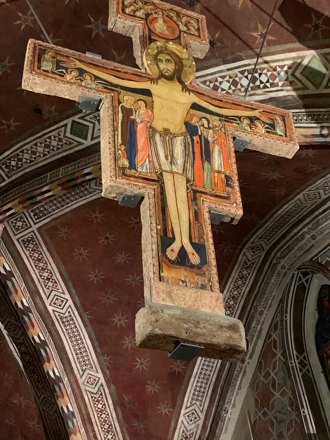 The original San Damiano cross