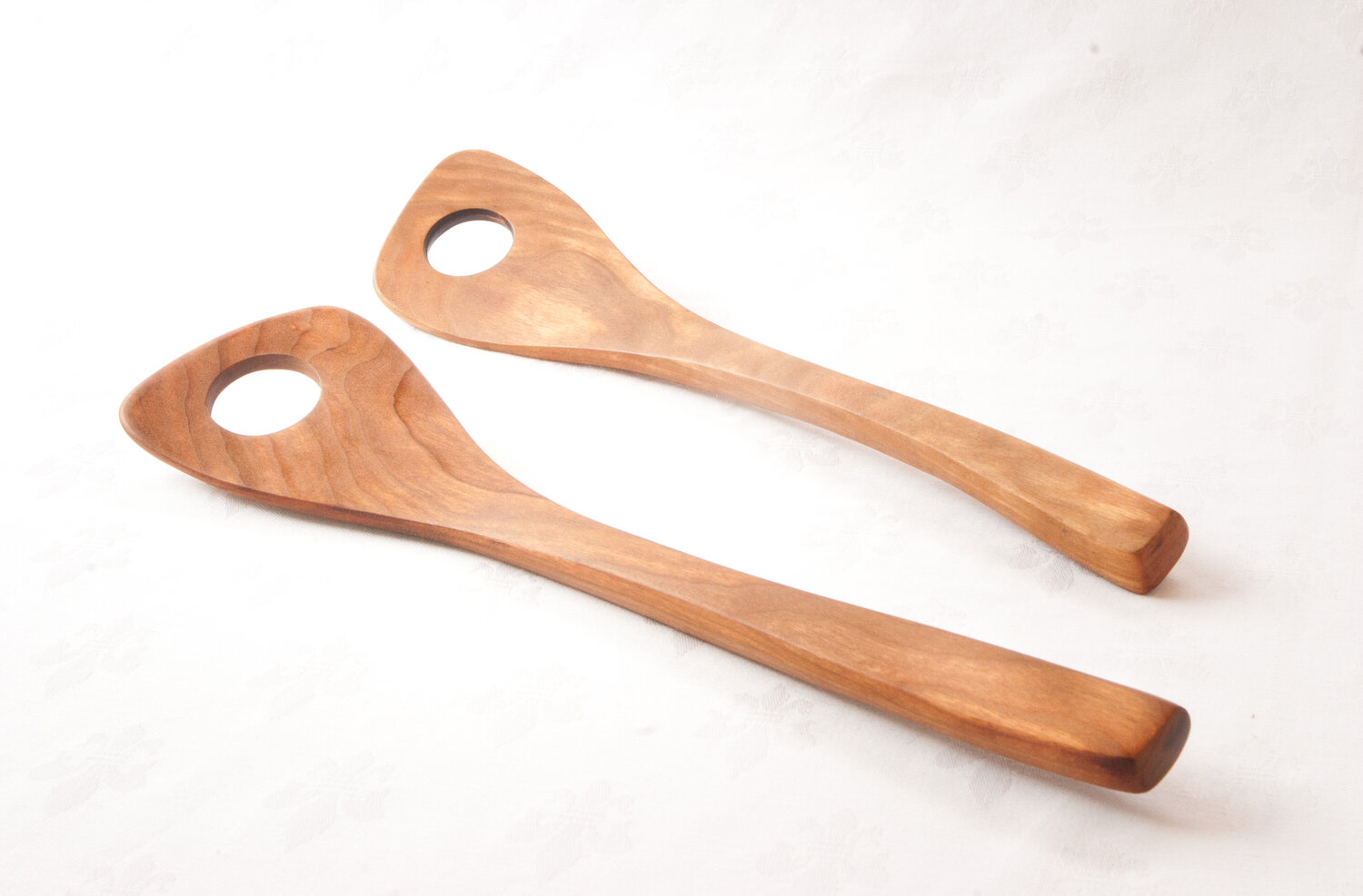 Spaghetti Spoon and Straining Spoon — DeWitt Woodworking
