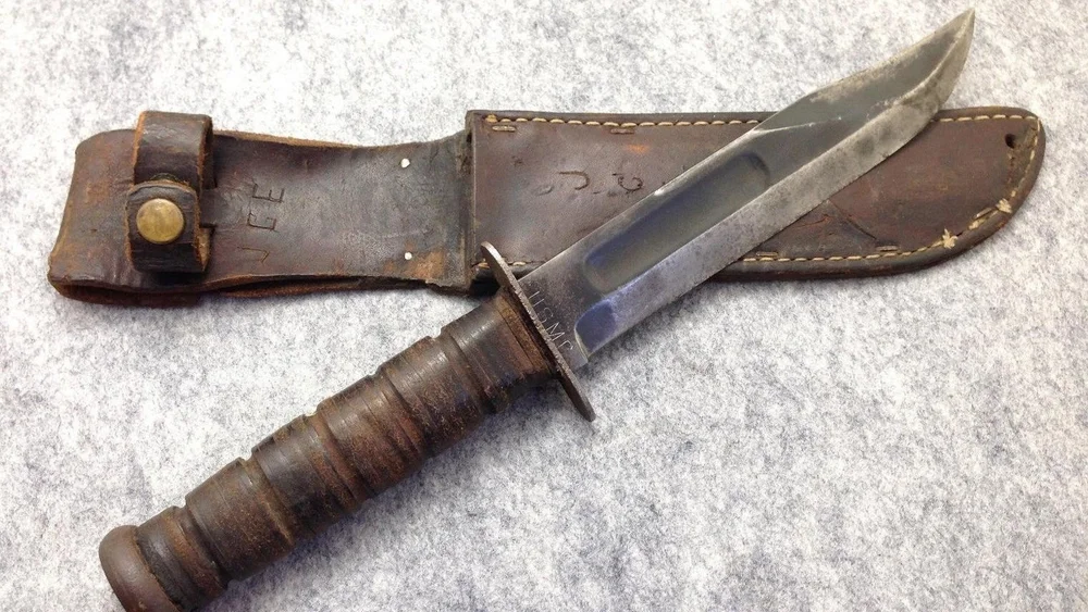 Read The History Of The Marine Ka Bar Fighting Knife Click Here Marine Corps