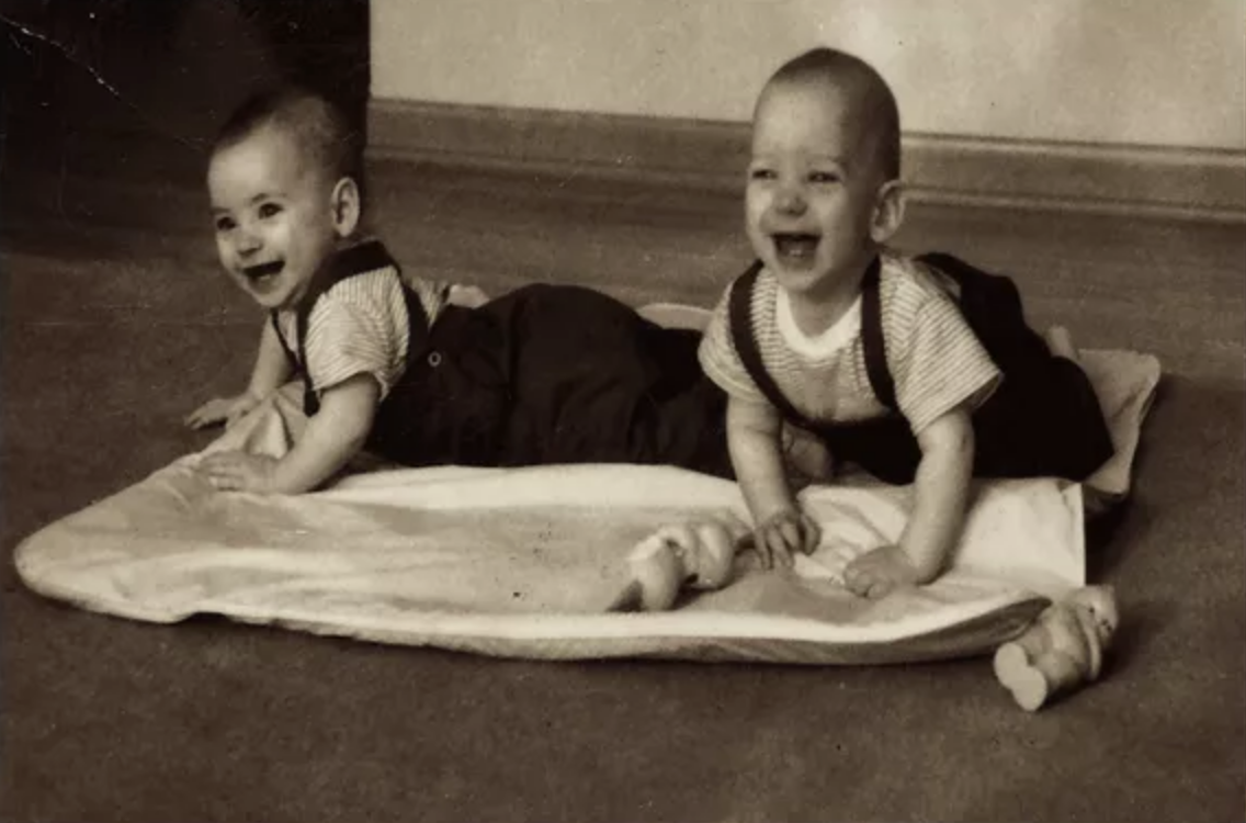 Fraternal twins, Ed Conley and Marianne Kipp, have been side by side since the very beginning!