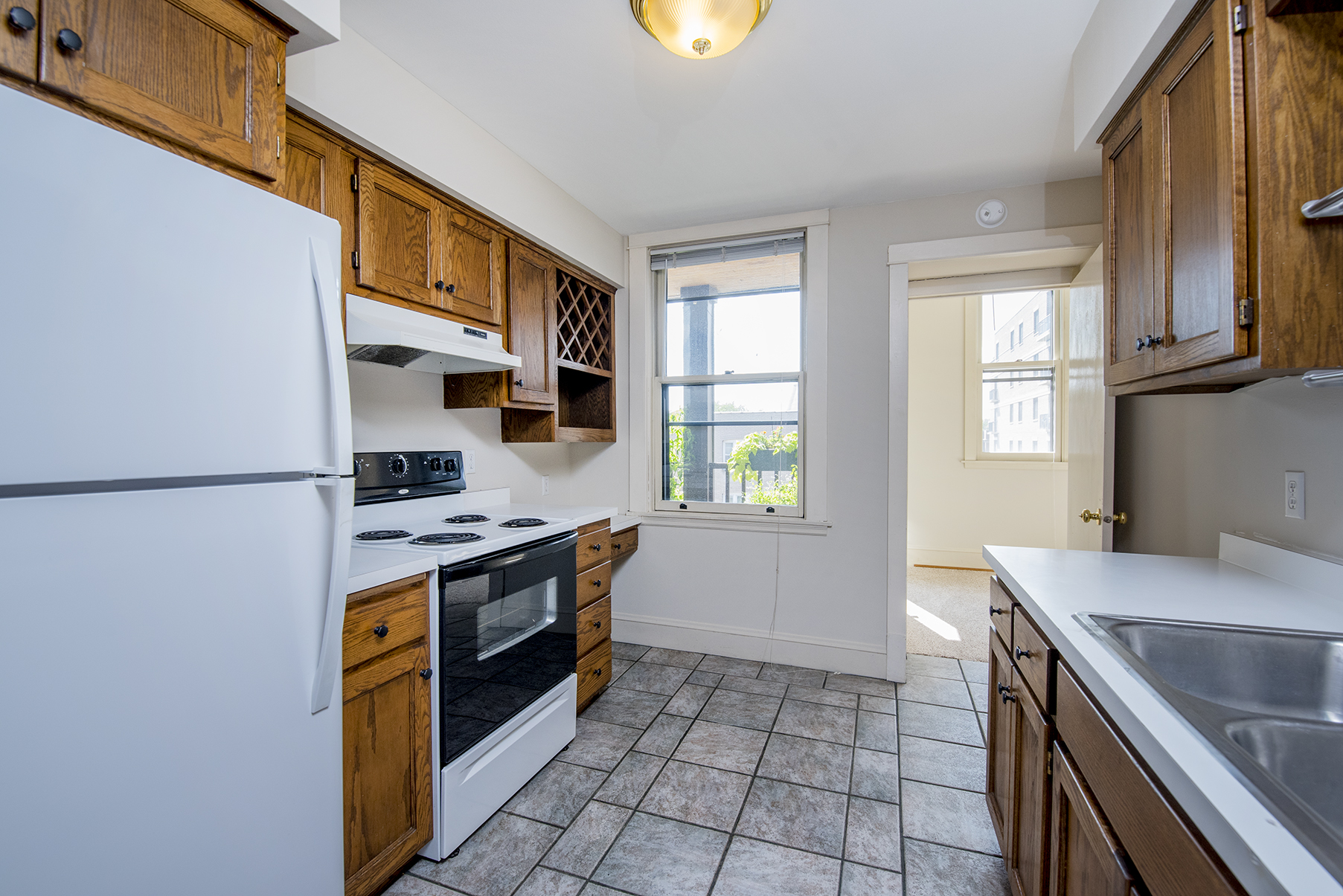 Nicely updated kitchen - there is a (4 season) sunroom which could be used as a home office or a third bedroom.