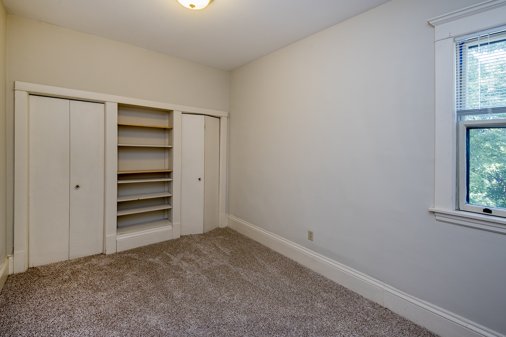 Bedroom #1 with 2 closets
