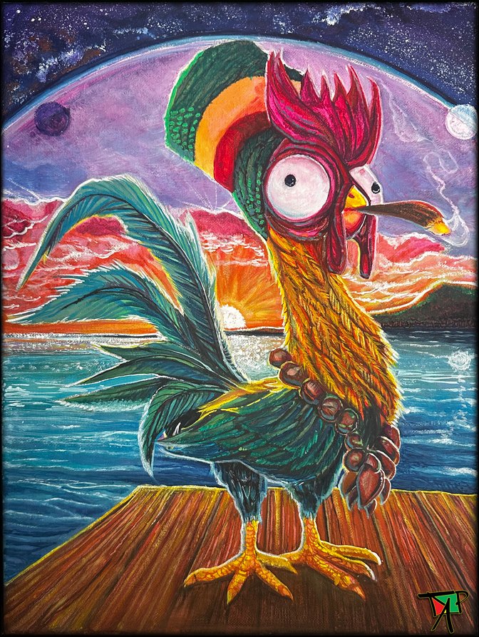Rasta Rooster