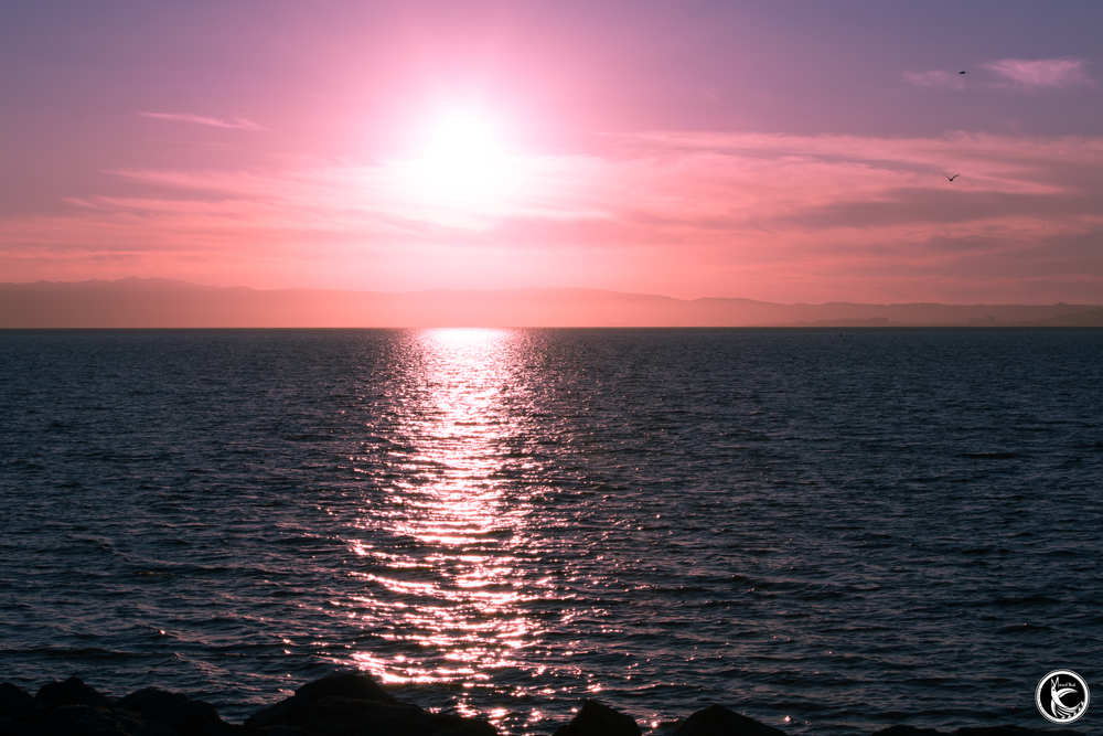 Manuokai Photography Marina Sunset sun pastel coloured sky over the ocean