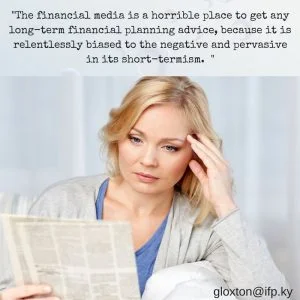 read financial headlines