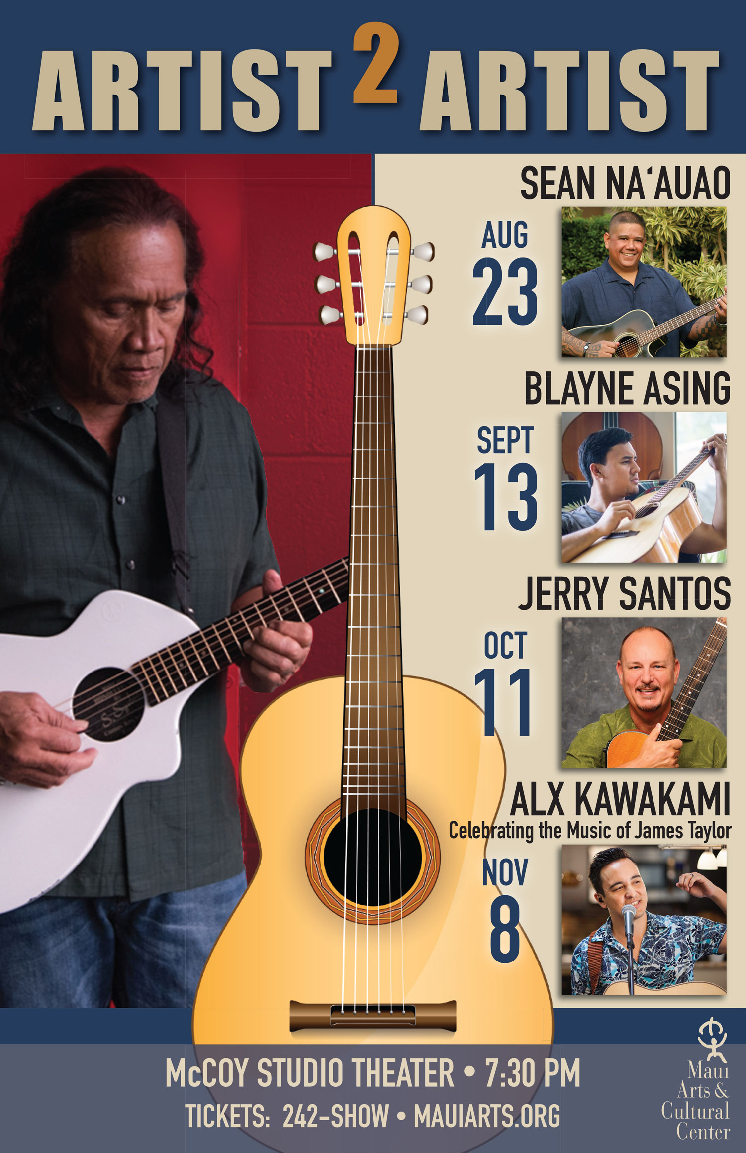 The MACC Presents Henry Kapono’s Artist 2 Artist Series Season 3
