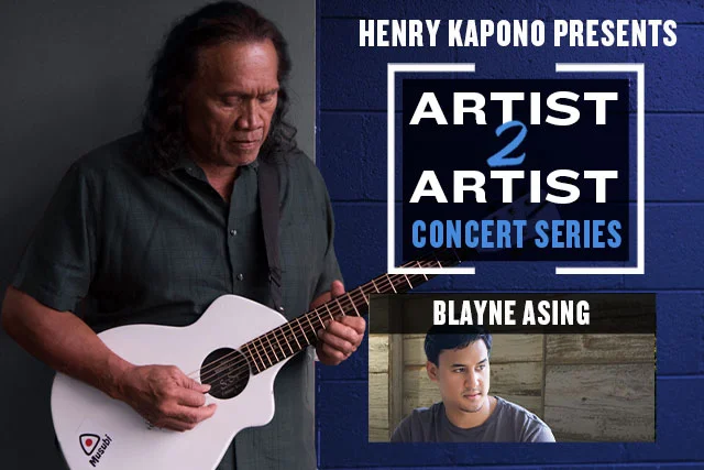 Blayne Asing: Artist 2 Artist Concert Series @ Blue Note Hawaii — Henry  Kapono